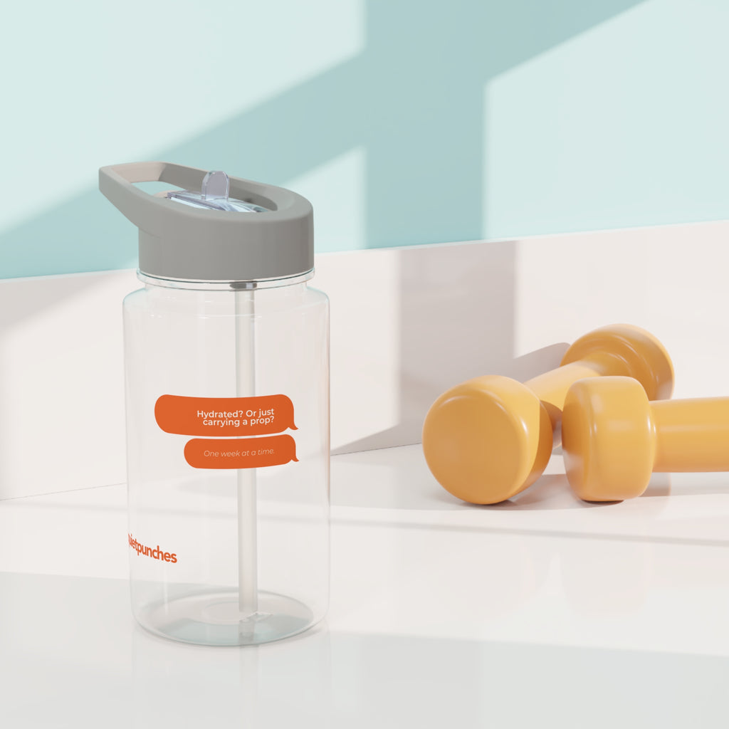 Tritan Water Bottle | Motivational Text Design