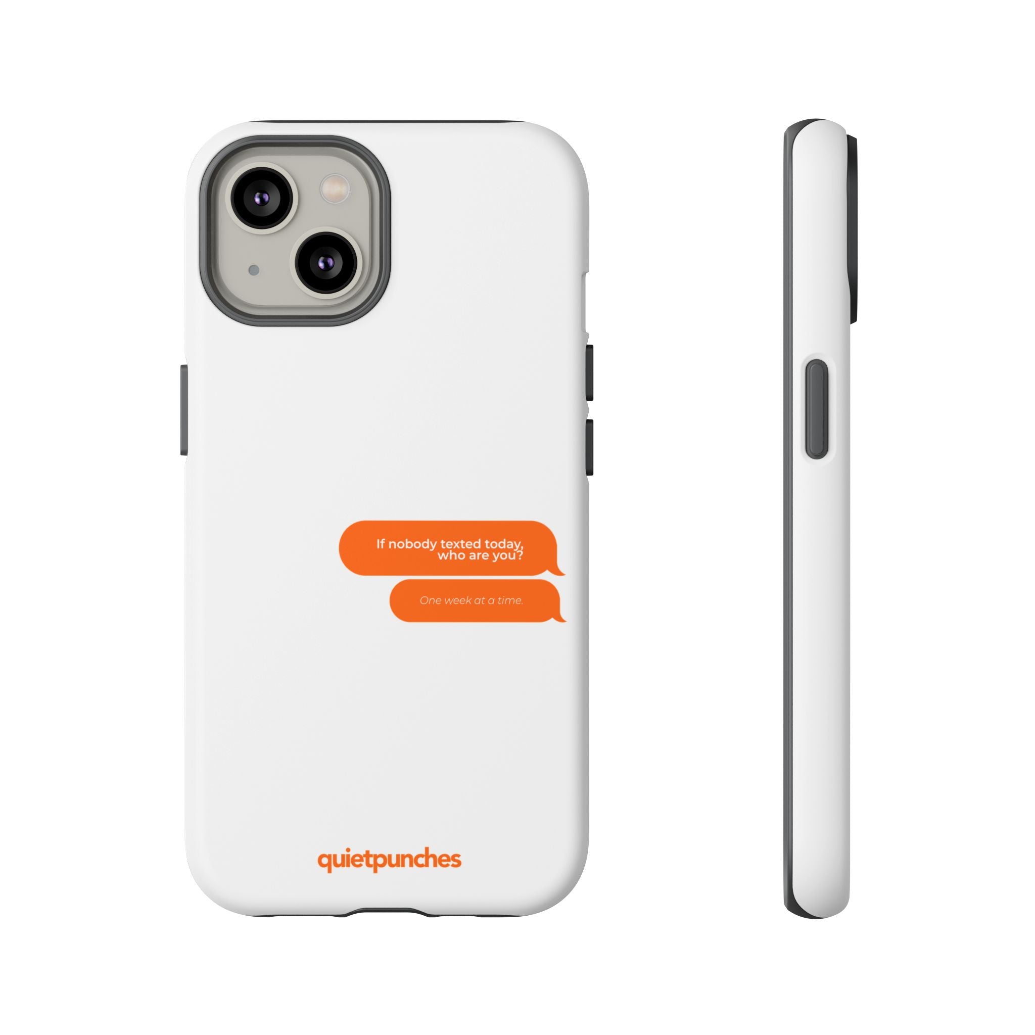 Phone case | minimalist conversation design