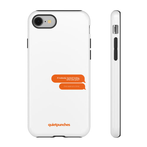 Phone case | minimalist conversation design