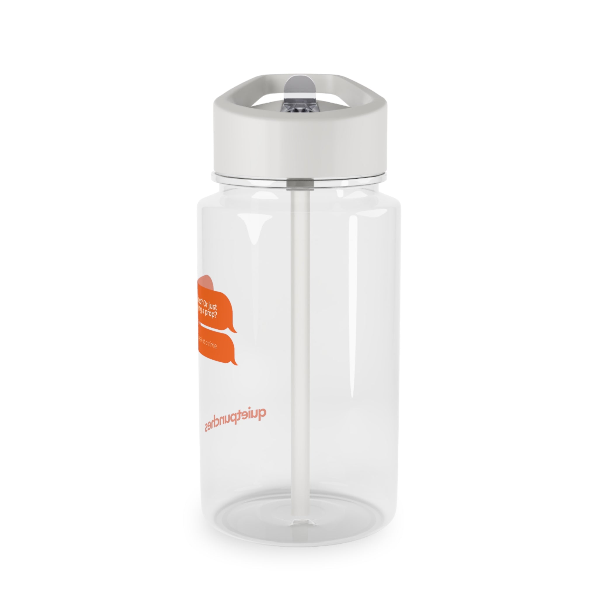 Tritan Water Bottle | Motivational Text Design