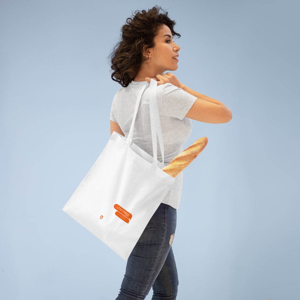 Tote Bag | Need or Crave? Reusable Canvas Shopping Bag