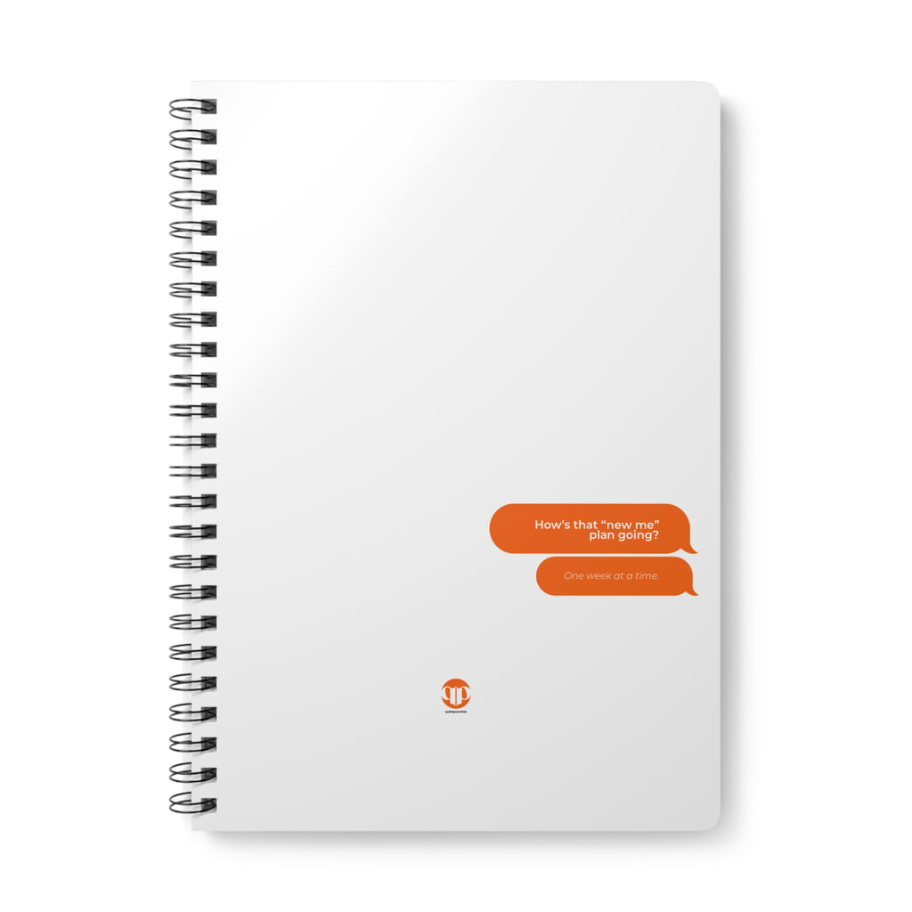 Bubble Quote Notebook Wirobound Softcover A5