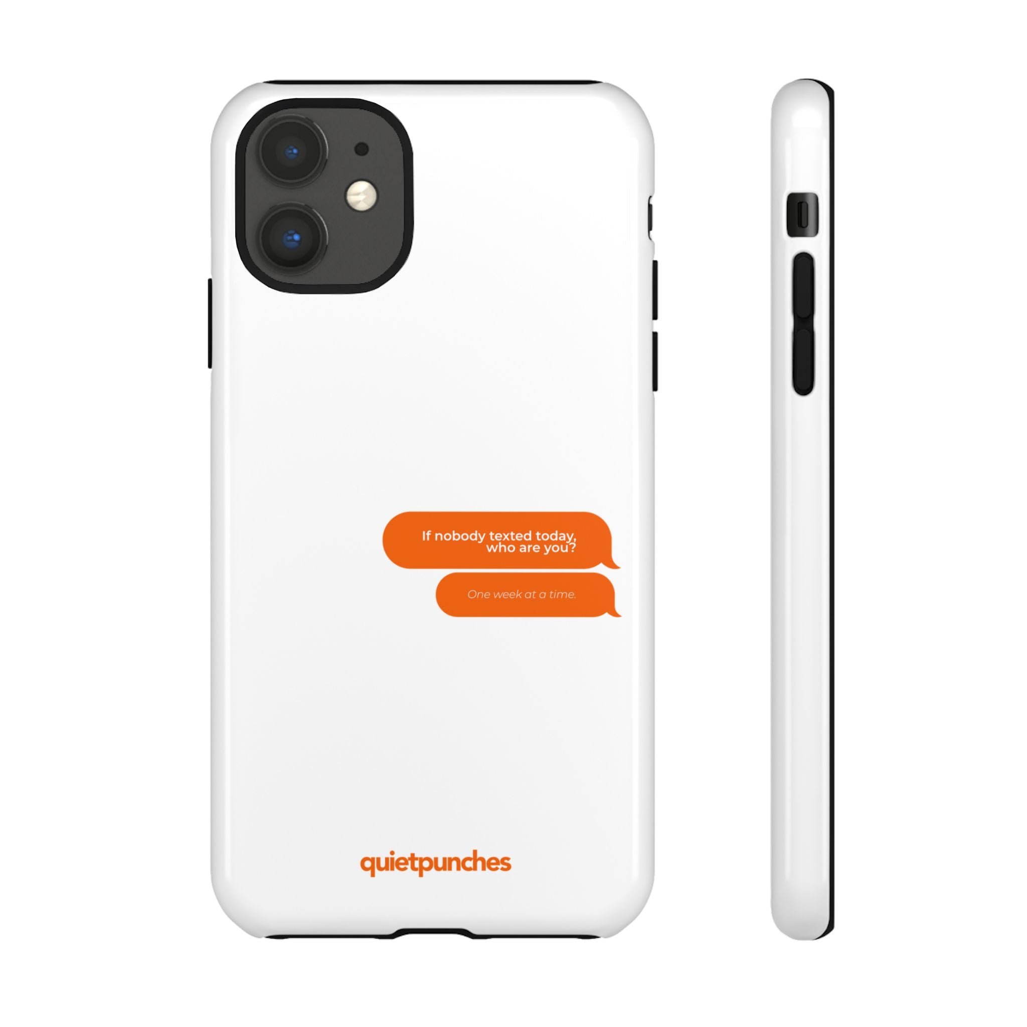 Phone case | minimalist conversation design