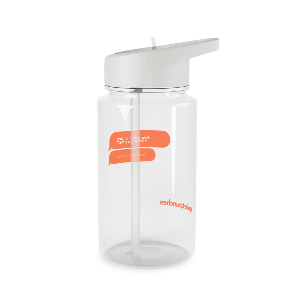 Tritan Water Bottle | Motivational Text Design